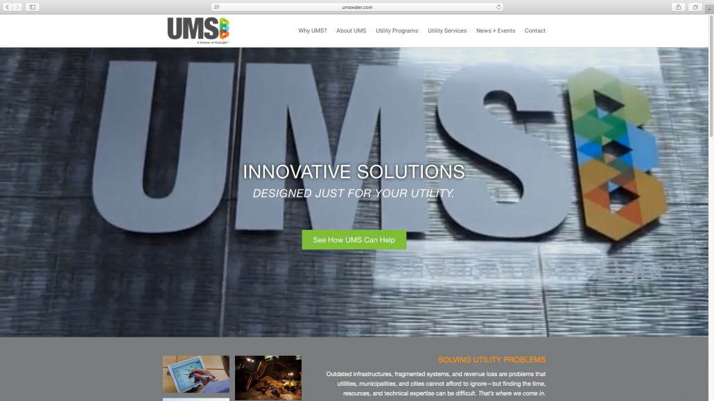 UMS, Utility Metering Solutions, Advanced Metering Infrastructure, Installation, Feasibility Assessments, New Website